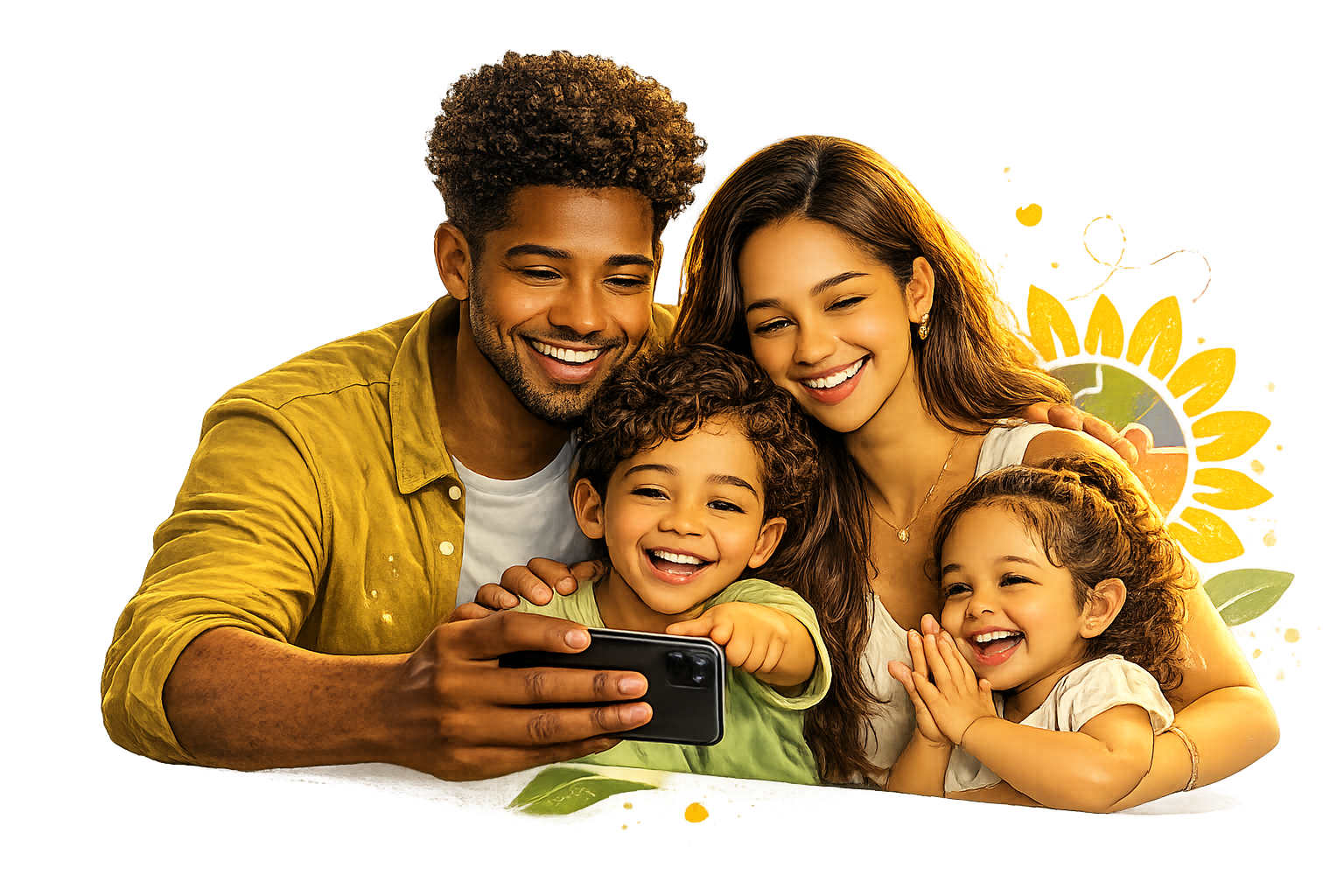 Terapeuta e família
